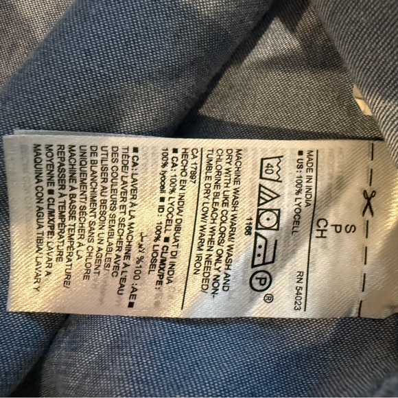 Women’s Lightweight Classic Denim Look Dress Timeless Look Size S - Picture 5 of 6